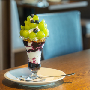 Indulge in Seasonal Shine Muscat. A Limited-Time Parfait Has Arrived